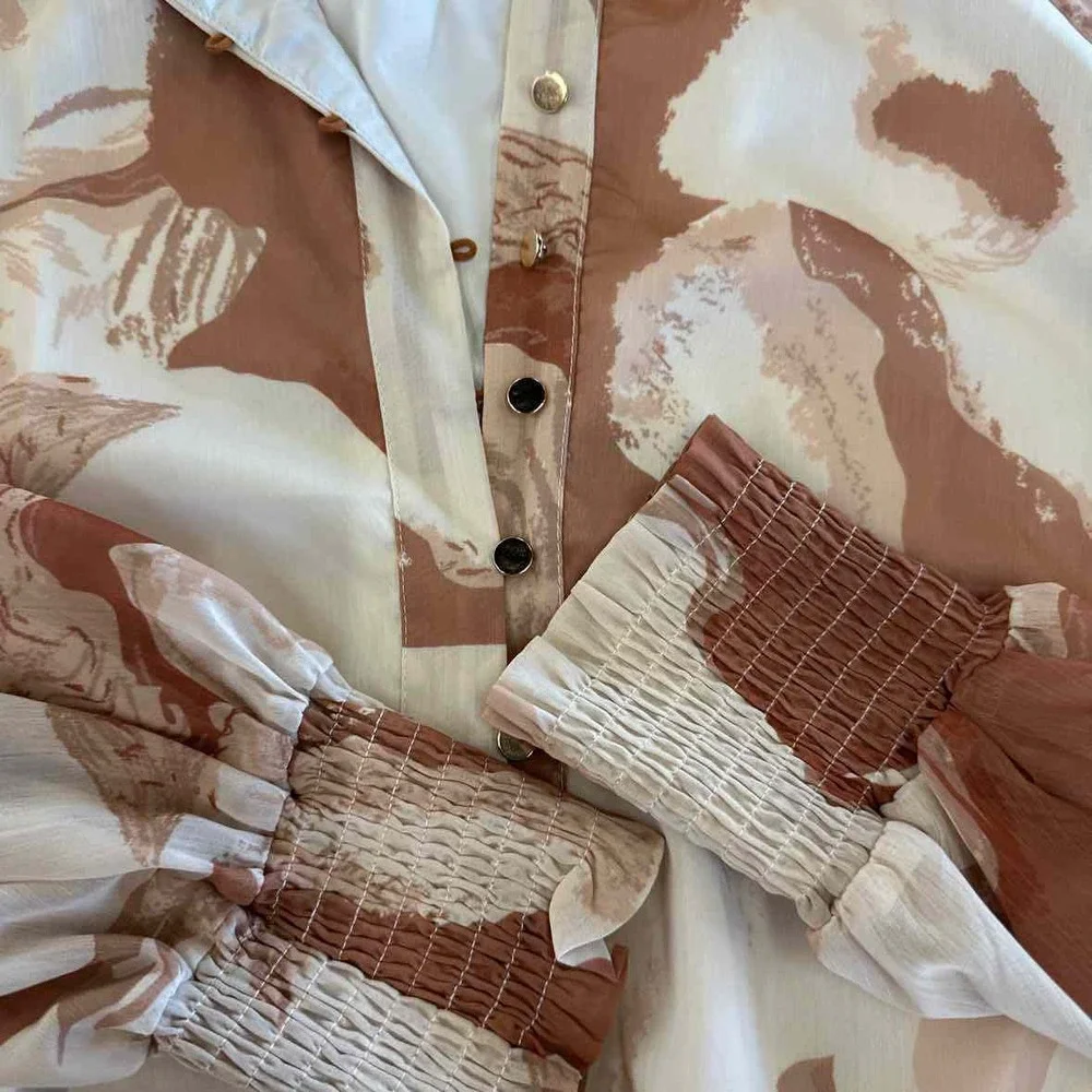 Zesica Size S White Button Down Shirt - Picture 4 of 4